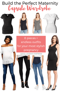 How to Build Your Maternity Capsule Wardrobe