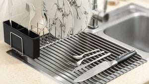 Don’t Leave This Roll-Up Dish Rack Deal Hanging Out to Dry
