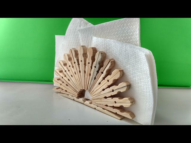 Simple homemade incredible ideas with clothespins Thanks for watching