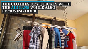 AUTOMATIC CLOTHES DRYING RACK