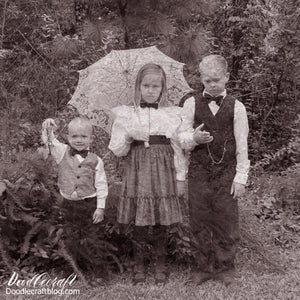 Victorian Ghost Children Halloween Photograph Editing Tutorial There is nearly nothing creepier than melancholy Victorian-era children in haunting ghost form