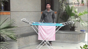 Cloth Drying Stands is foldable, sleek and durable with sturdy construction