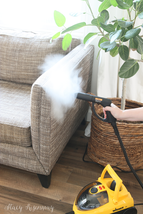 How to Steam Clean a Couch {Giveaway!}