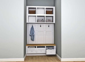 Today’s IKEA Mudrooms: A little less mud and a little more room!