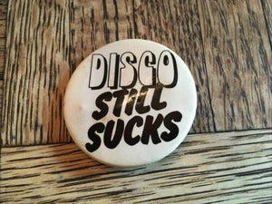 Collecting Vintage Music Pin-back Buttons