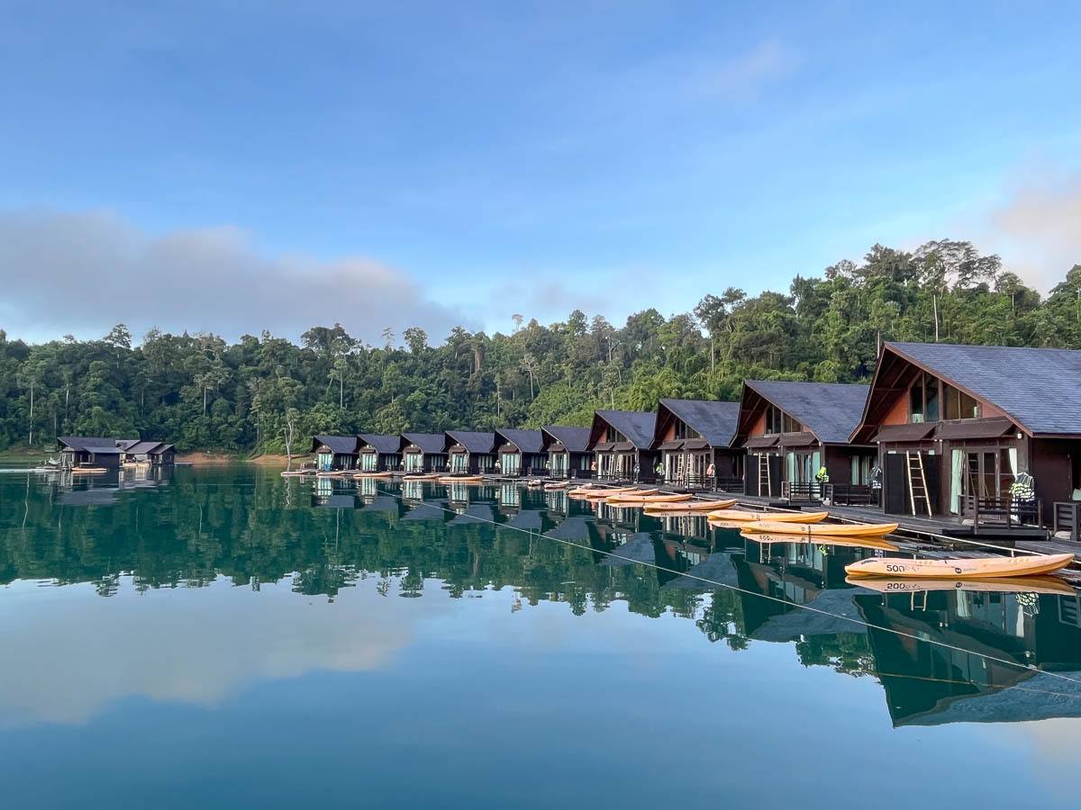 500Rai Floating Resort Review- Khao Sok floating bungalows