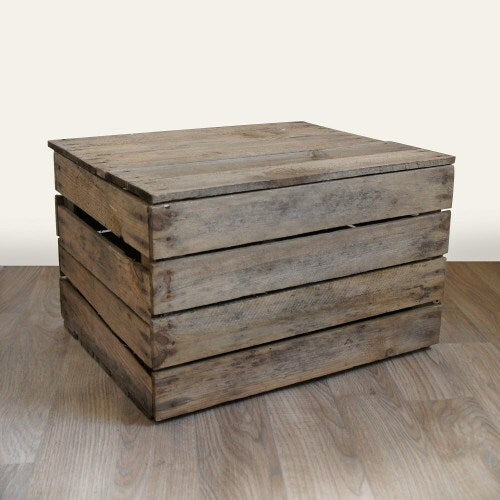 Luxury Wooden Crate With Lid