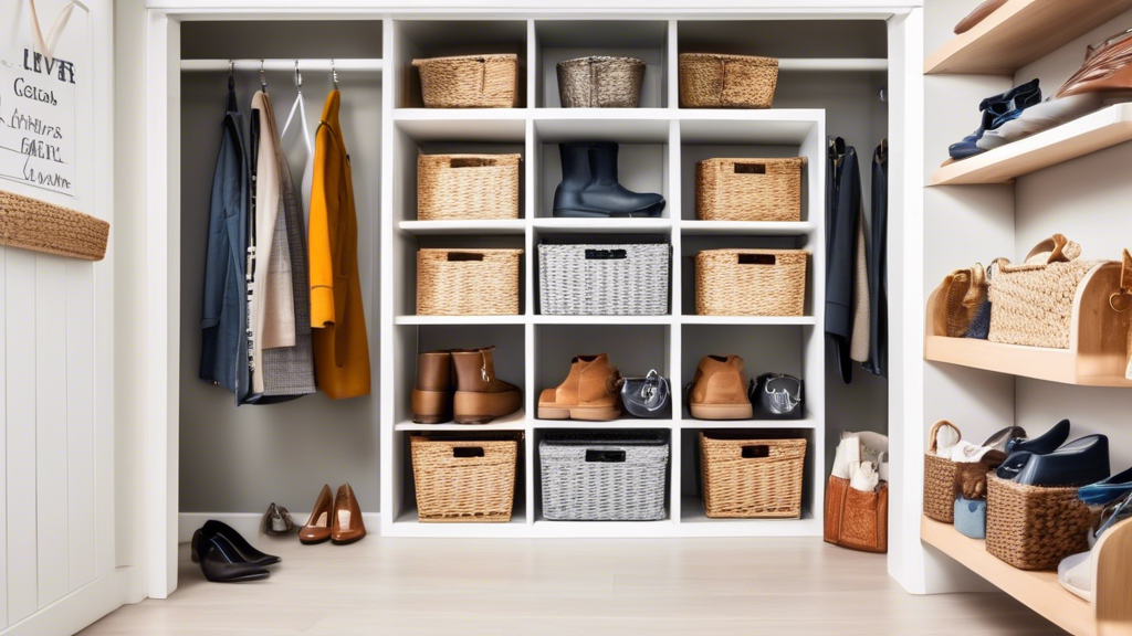 Coat Closet Organization Ideas