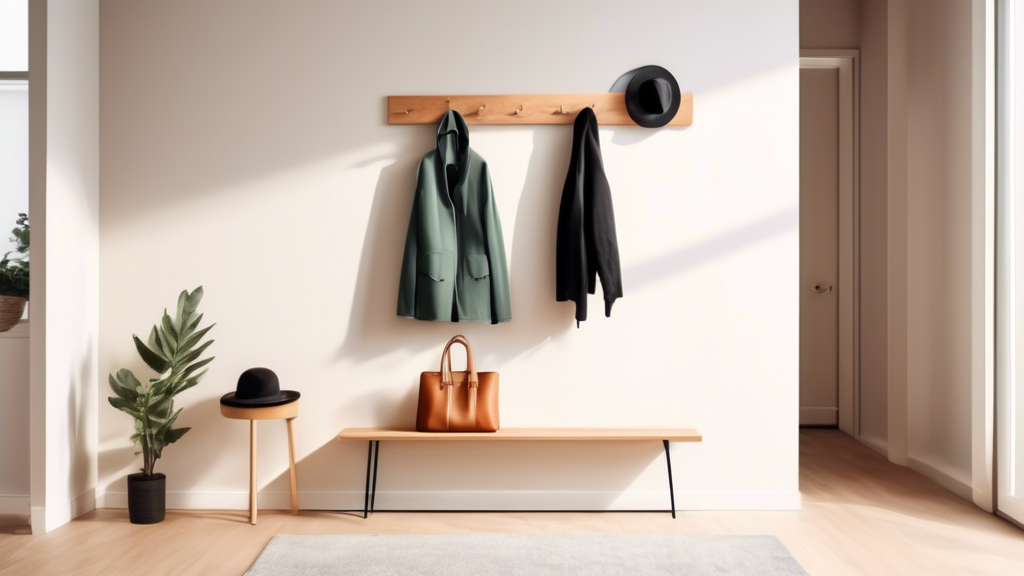 Stylish Storage: Coat and Hat Racks for Your Entryway
