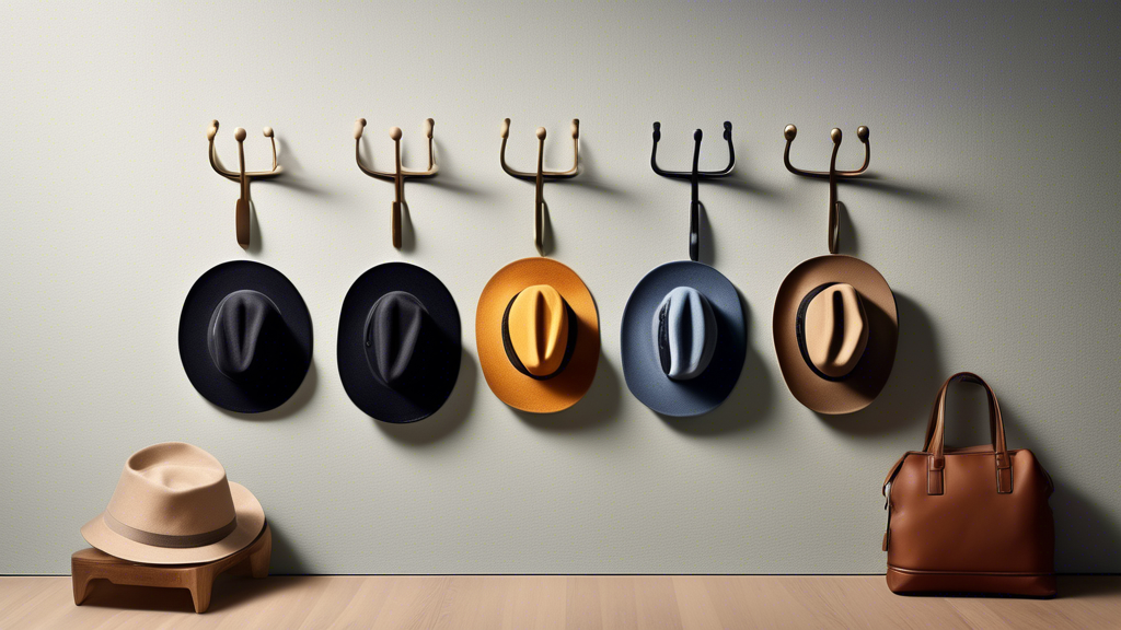 Stylish Storage: Coat and Hat Hooks