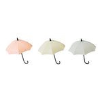 Quaanti Umbrella Wall Hook 3pcs/Set Cute Umbrella Wall Mount Key Holder Wall Hook Hanger Organizer Durable Key Holder (B)