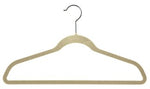 Ultra-Slim Velvet Flocked Suit Hanger -Box of 100