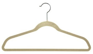 Ultra-Slim Velvet Flocked Suit Hanger -Box of 100