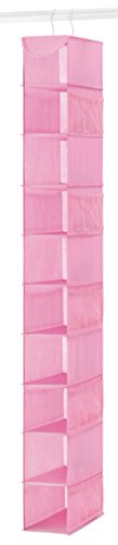 Whitmor Hanging Shoe Shelves, Pink