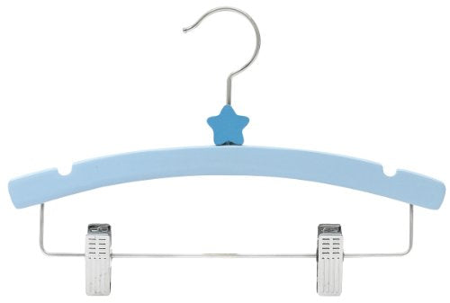 12" Decorative Blue Suit Hanger [ Bundle of 25 ]