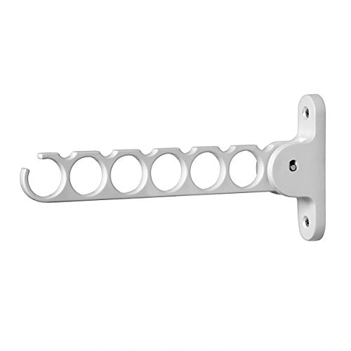 Spectrum 35000 Diversified Wall Mount Hanger Holder Closet Organizer, White