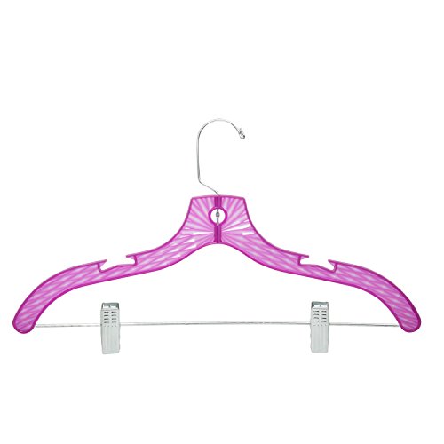 HoneyCanDo 120-pack Crystal Tinted Suit Hanger, Pink