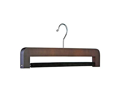 Butler Luxury Original Trouser Hanger - Dark Matte Walnut Espresso