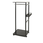 Joy Mangano Ultimate, Black Closet Rolling Rack,