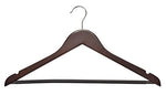 Muscle Rack Wood Suit Hangers - 30 Pack, Cherry