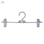 3pcs Clothes Trousers Pants Skirt Dress Hangers Clip Hook Rack Non-Slip Adjustable