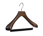 Butler Luxury Original Suit Hanger - Dark Matte Walnut Espresso