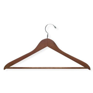 Basic Suit Hanger with Non Slip Bar [Set of 2]