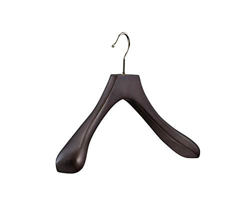 Butler Luxury Original Coat Hanger - Dark Matte Walnut Espresso