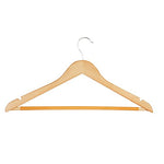 Honey-Can-Do HNGT01206 8 Pack Suit Hanger, Maple