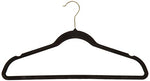 Inspired Living by Mesa (suit-clothes-hangers, ((25 Pack) Heavy Duty, BLACK/GOLD