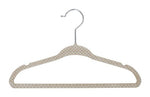 Delta Children Kids Velvet Hanger, Beige, 30 Count