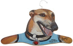 The Stupell Home Decor Collection Greyhound Wearing Track Suit Hanger