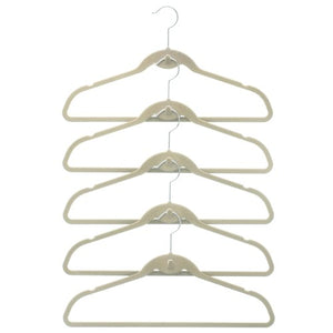 50 Pack ClutterFREE Cascade Hangers - Ivory