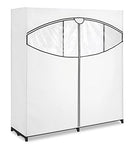 Whitmor Extra-Wide Clothes Closet 60” with White Cover - 6822-167-B