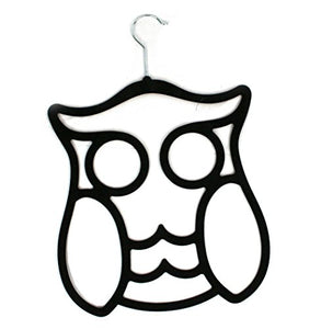 Black Owl Scarf Belt Tights Stockings Hanger Holder Wardrobe Organiser from LilyRosa