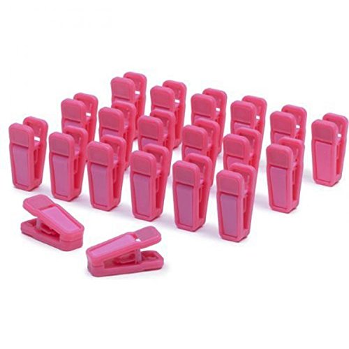 20PCS Heavy Mini Plastic Duty Clothes Pegs Plastic Hangers Racks Clothespins Laundry Clothes Pins Hanging Pegs Clips