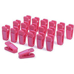 20PCS Heavy Mini Plastic Duty Clothes Pegs Plastic Hangers Racks Clothespins Laundry Clothes Pins Hanging Pegs Clips