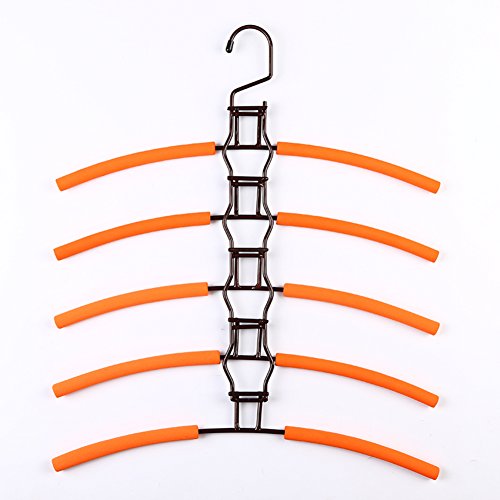 YJYS LJBY Multifunction Multi-Layer Rack Wardrobe Slip Housing Clothes Hanger Without Clothes-C