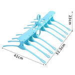 LE Multifunctional Hanger,Magic Multi-Layer Clothes Folding Storage Hanger Non-Slip Clothes Hanger Seamless Home Blue