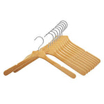 Perfecasa Svelte Series Wooden Hangers 10 Pack, Suit Hangers, Coat hangers (Natrual)