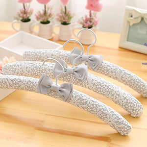 YJYS LJBY Lace Hanger Exquisite Wedding Dress Hanger Clothing Store Non-Slip Coat Hanger-B