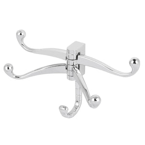 uxcell Dragonfly Shape Foldable Five Hooks Wall Mounted Coat Hat Hanger