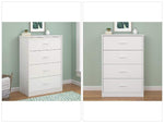 Mainstays 4-Drawer Dresser White