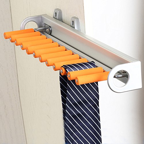 ZY clothes stand Tie Hanger, Belt Hook, Belt HolderStorage function, Organiser Rack/Coat Scarfs & Belt Rack Mens Organiser