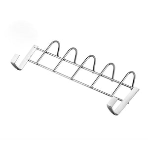 Roto - Over Door Home Coat Towel Hanger Bathroom Kitchen Rack Holder Shelf 5 Hooks