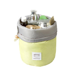 Storage Toiletry Bag ,IEason Clearance Sale! Barrel Travel Cosmetic Drawstring Wash Makeup Organizer Storage Toiletry Bag (B)