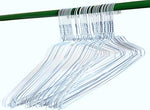 200 Wire Hangers 18" Standard White Clothes Hangers Shirt Hangers