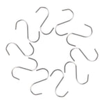 10-Pack S Shaped Hooks Stainless Steel Hanging Hooks