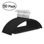 Voilamart 120 Pack Black Velvet Hangers - Heavy Duty Ultra Thin Non Slip Space Saving for Men Women Dress Suit Coat Pant Clothes Hanger Closet Organiser