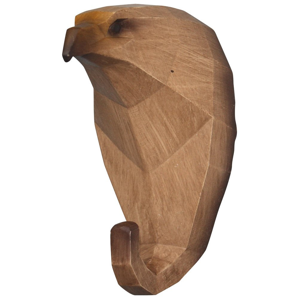 Comfy Hour 6" Eagle Head Single Coat Hook Clothes Rack Decorative Wall Hanger